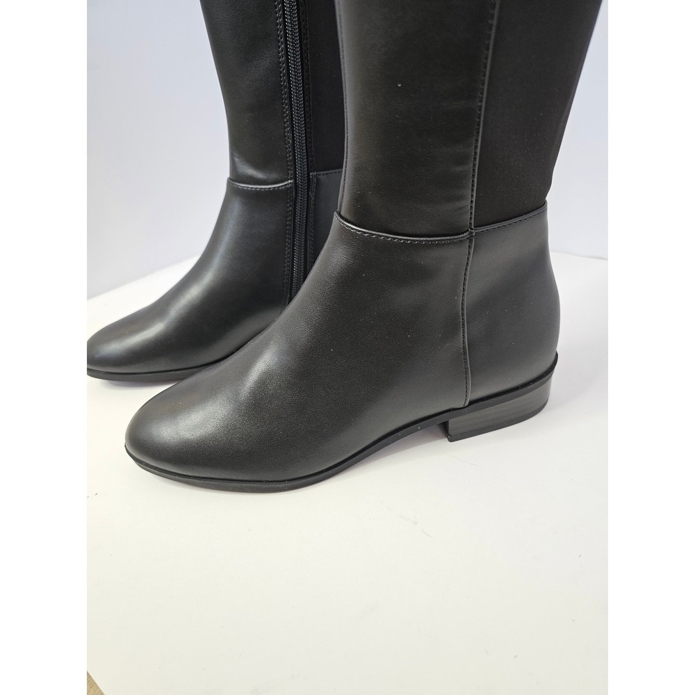 MICHAEL Michael Kors Bromley Flat Boots Black Size 5.5 NWT - Picture 6 of 8